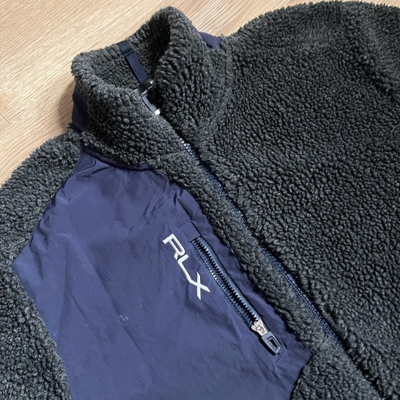 Ralph Lauren RLX Sherpa Zip Up - Picture 2 of 4